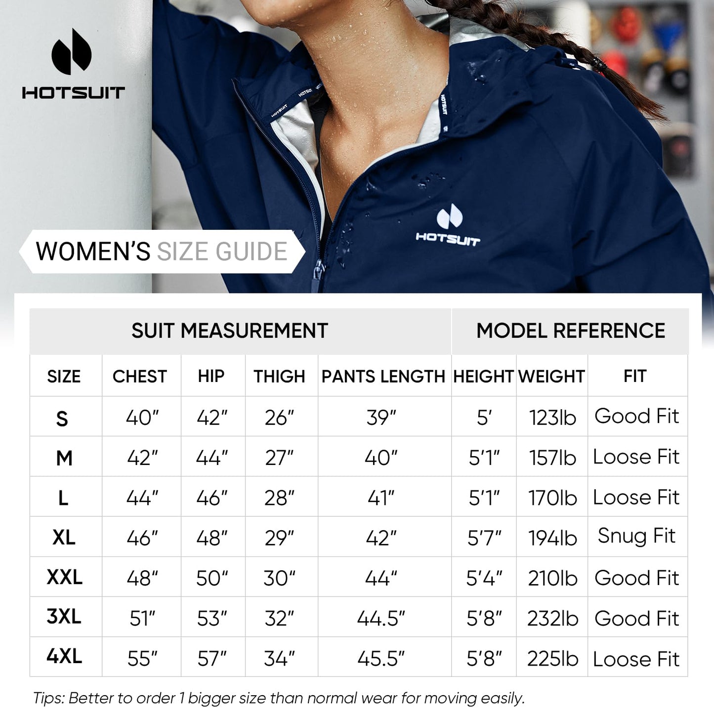 HOTSUIT Sauna Suit for Women